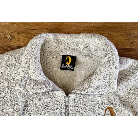 Vintage Star Trek‎ The Experience Las Vegas Hilton 1/4 Zip Up ,1997 No Tag EUC - Picture 7 of 9